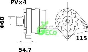 GECO A33871 - Ģenerators adetalas.lv