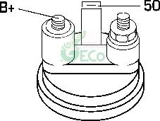 GECO M327700 - Starteris adetalas.lv