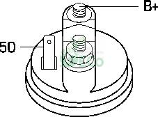 GECO M54414A - Starteris adetalas.lv