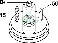 GECO M43105R - Starteris adetalas.lv