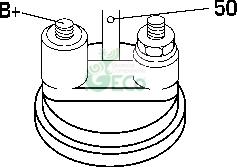 GECO M50234A - Starteris adetalas.lv