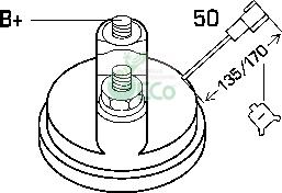 GECO M304528A - Starteris adetalas.lv