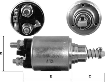 General Motors E3572 - Ievilcējrelejs, Starteris adetalas.lv