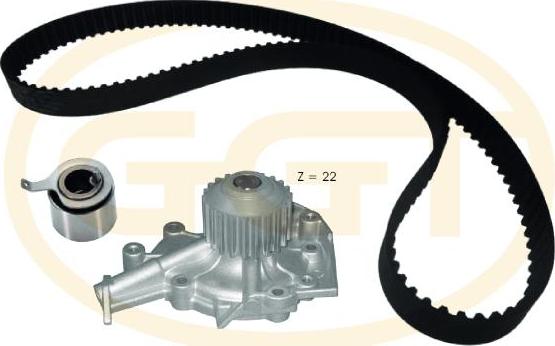 GGT KPA20187 - Ūdenssūknis + Zobsiksnas komplekts adetalas.lv