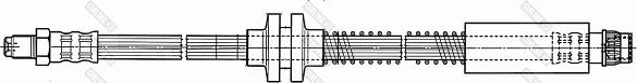 Girling 9002444 - Bremžu šļūtene adetalas.lv