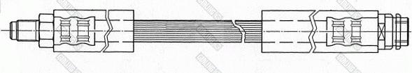 Girling 9002410 - Bremžu šļūtene adetalas.lv