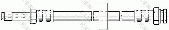 Girling 9002359 - Bremžu šļūtene adetalas.lv