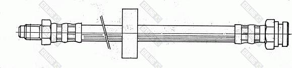 Girling 9002264 - Bremžu šļūtene adetalas.lv