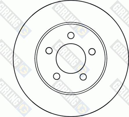 Girling 6048855 - Bremžu diski adetalas.lv