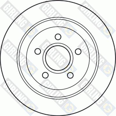 Girling 6048754 - Bremžu diski adetalas.lv