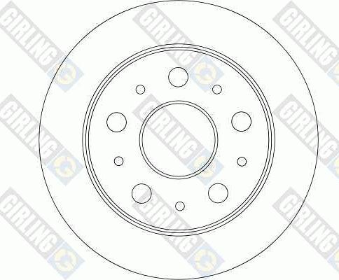 Girling 6042454 - Bremžu diski adetalas.lv