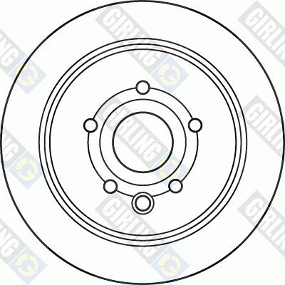 Girling 6060524 - Bremžu diski adetalas.lv