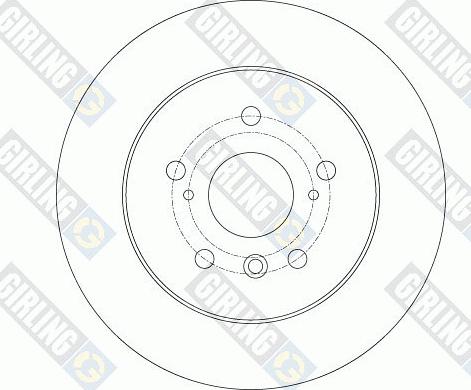Girling 6061764 - Bremžu diski adetalas.lv