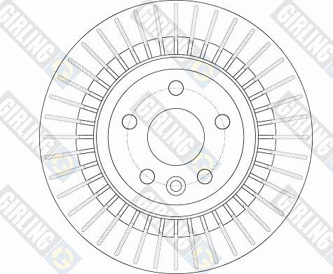 Girling 6063082 - Bremžu diski adetalas.lv