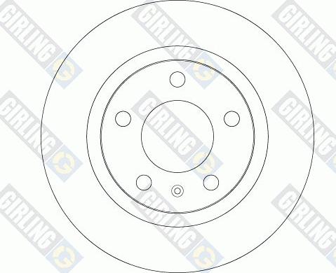 Girling 6063394 - Bremžu diski adetalas.lv