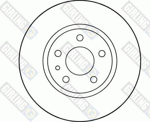 Girling 6027641 - Bremžu diski adetalas.lv