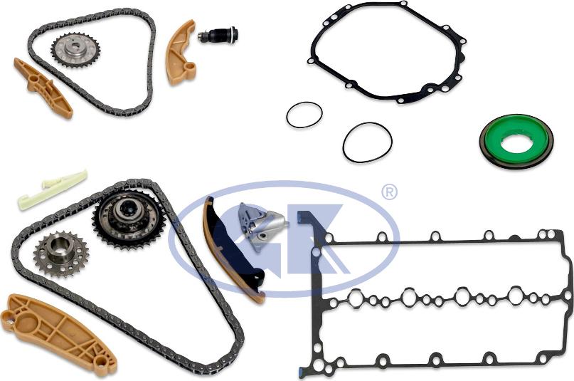GK SK1655 - Sadales vārpstas piedziņas ķēdes komplekts adetalas.lv