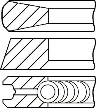 Goetze Engine 08-783808-00 - Virzuļa gredzenu komplekts adetalas.lv