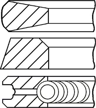 Goetze Engine 08-105510-00 - Virzuļa gredzenu komplekts adetalas.lv