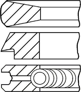 Goetze Engine 08-521800-20 - Virzuļa gredzenu komplekts adetalas.lv