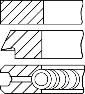 Goetze Engine 08-524600-00 - Virzuļa gredzenu komplekts adetalas.lv