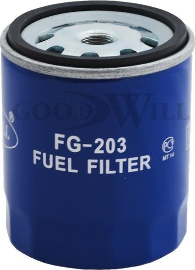 GoodWill FG 203 - Degvielas filtrs adetalas.lv