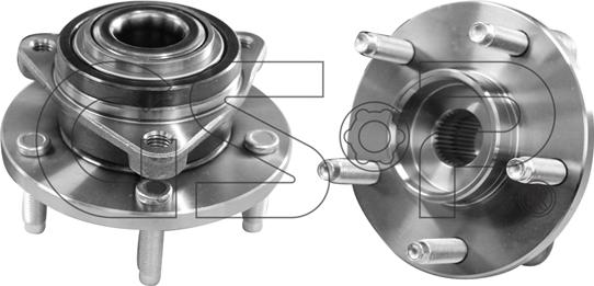 GSP 9333100 - Riteņa rumbas gultņa komplekts adetalas.lv