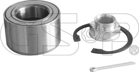GSP GK00X41 - Riteņa rumbas gultņa komplekts adetalas.lv