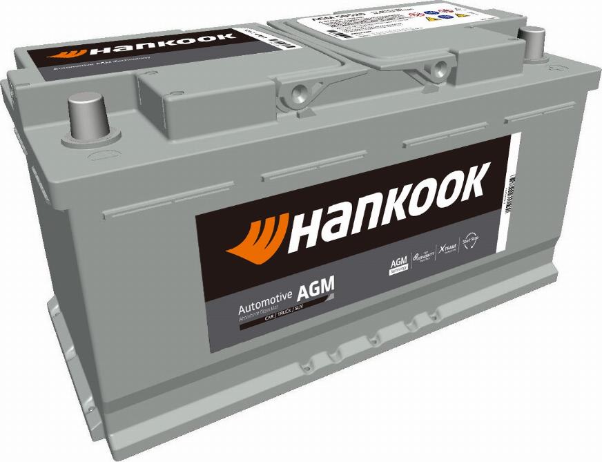 Hankook AGM 59520 - Startera akumulatoru baterija adetalas.lv