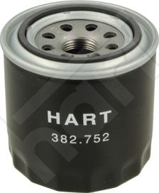 Hart 382 752 - Eļļas filtrs adetalas.lv