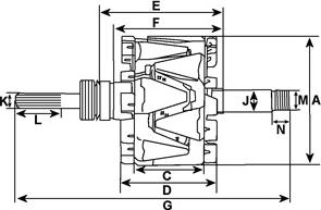 HC-Cargo 135837 - Rotors, Ģenerators adetalas.lv