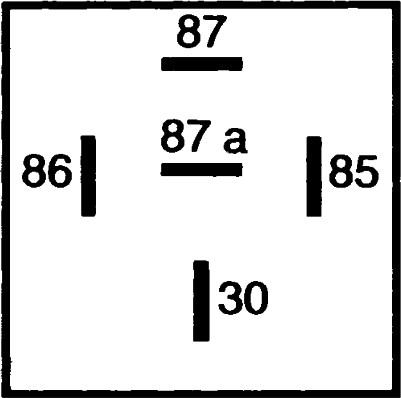 HELLA 4RD 933 332-021 - Relejs, Darba strāva adetalas.lv