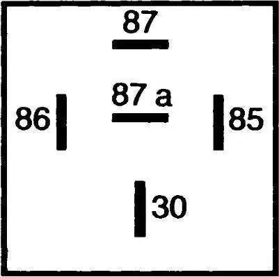 HELLA 4RD 003 520-097 - Relejs, Darba strāva adetalas.lv