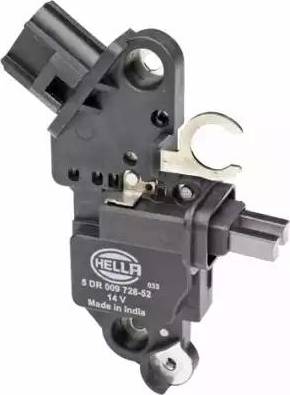 HELLA 5DR 009 728-521 - Ģeneratora sprieguma regulators adetalas.lv