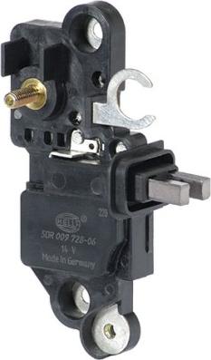 HELLA 5DR 009 728-061 - Ģeneratora sprieguma regulators adetalas.lv