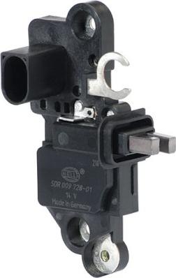 HELLA 5DR 009 728-011 - Ģeneratora sprieguma regulators adetalas.lv