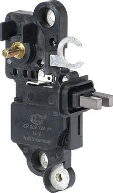 HELLA 5DR 009 728-071 - Ģeneratora sprieguma regulators adetalas.lv