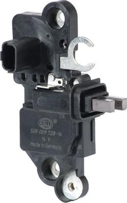 HELLA 5DR 009 728-141 - Ģeneratora sprieguma regulators adetalas.lv