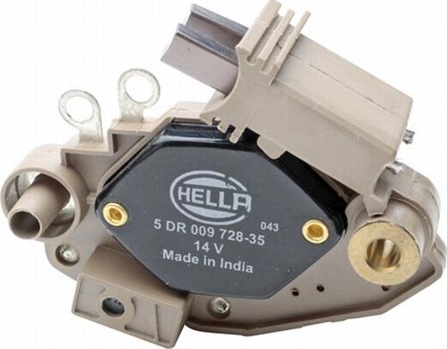 HELLA 5DR 009 728-351 - Ģeneratora sprieguma regulators adetalas.lv