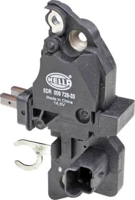 HELLA 5DR 009 728-331 - Ģeneratora sprieguma regulators adetalas.lv