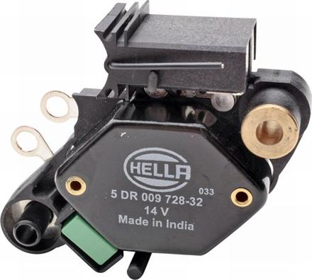 HELLA 5DR 009 728-321 - Ģeneratora sprieguma regulators adetalas.lv