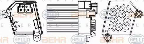 HELLA 5HL 351 311-521 - Regulators, Salona ventilators adetalas.lv