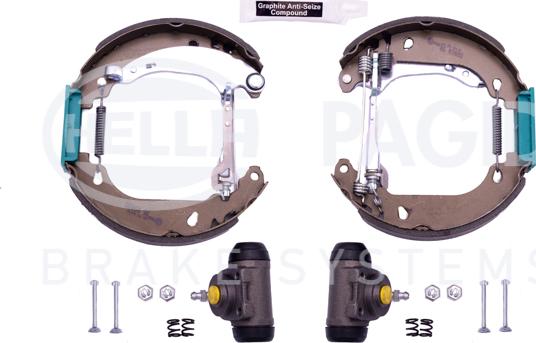 HELLA 8DB 355 004-511 - Bremžu loku komplekts adetalas.lv