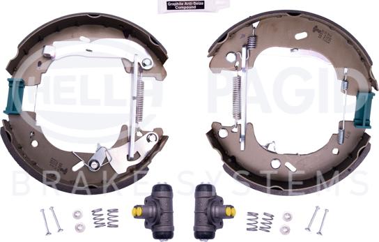 HELLA 8DB 355 004-681 - Bremžu loku komplekts adetalas.lv