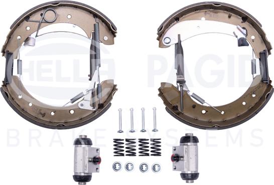 HELLA 8DB 355 005-281 - Bremžu loku komplekts adetalas.lv