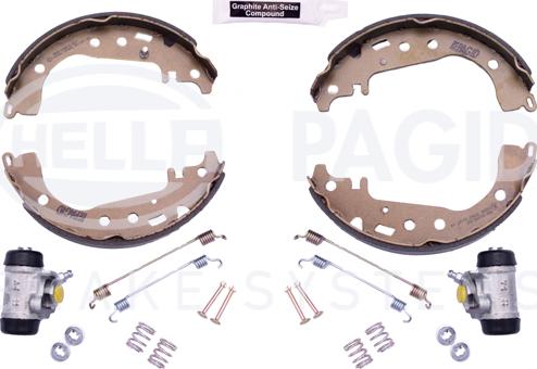 HELLA 8DB 355 003-471 - Bremžu loku komplekts adetalas.lv