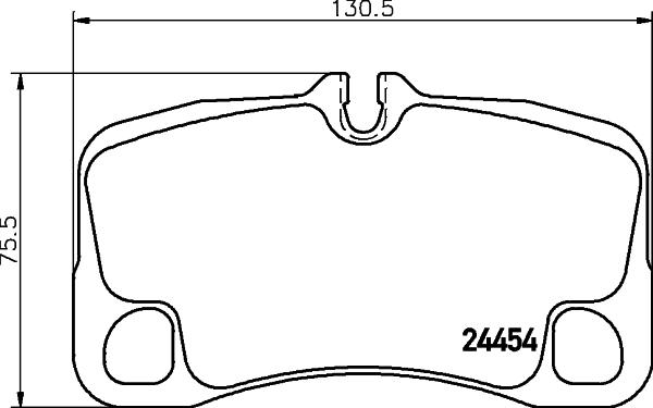 HELLA 8DB 355 013-791 - Bremžu uzliku kompl., Disku bremzes adetalas.lv