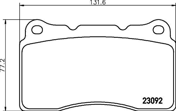 Roulunds Rubber 673881 - Bremžu uzliku kompl., Disku bremzes adetalas.lv