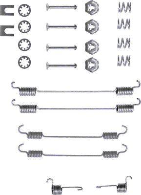 HELLA 8DZ 355 200-371 - Piederumu komplekts, Bremžu loki adetalas.lv