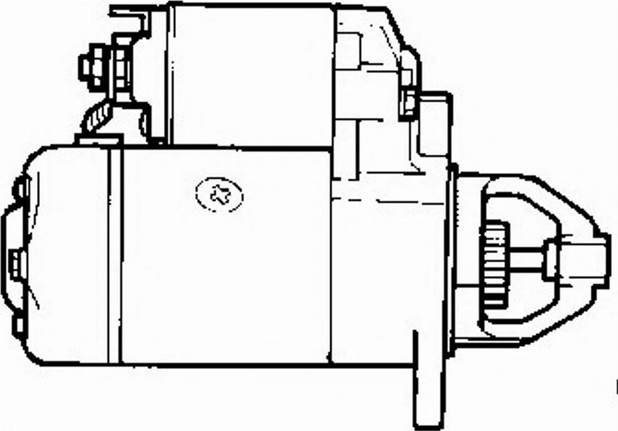 HELLA 8EA726472001 - Starteris adetalas.lv